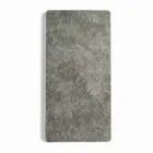 Electric tempered glass radiator with Jonny stone finish Viadurini