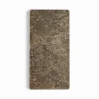 Electric tempered glass radiator with Jonny stone finish Viadurini