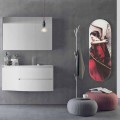Electric radiator Brian with picture, modern design