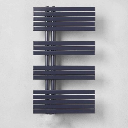Modern Design Wall-Mounted Electric Radiator for Bathroom 400 W - Peacock Viadurini