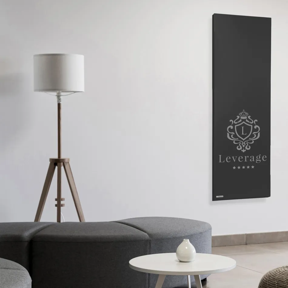 Customizable Electric Radiator in Marble Powder Made in Italy - Lineep Viadurini