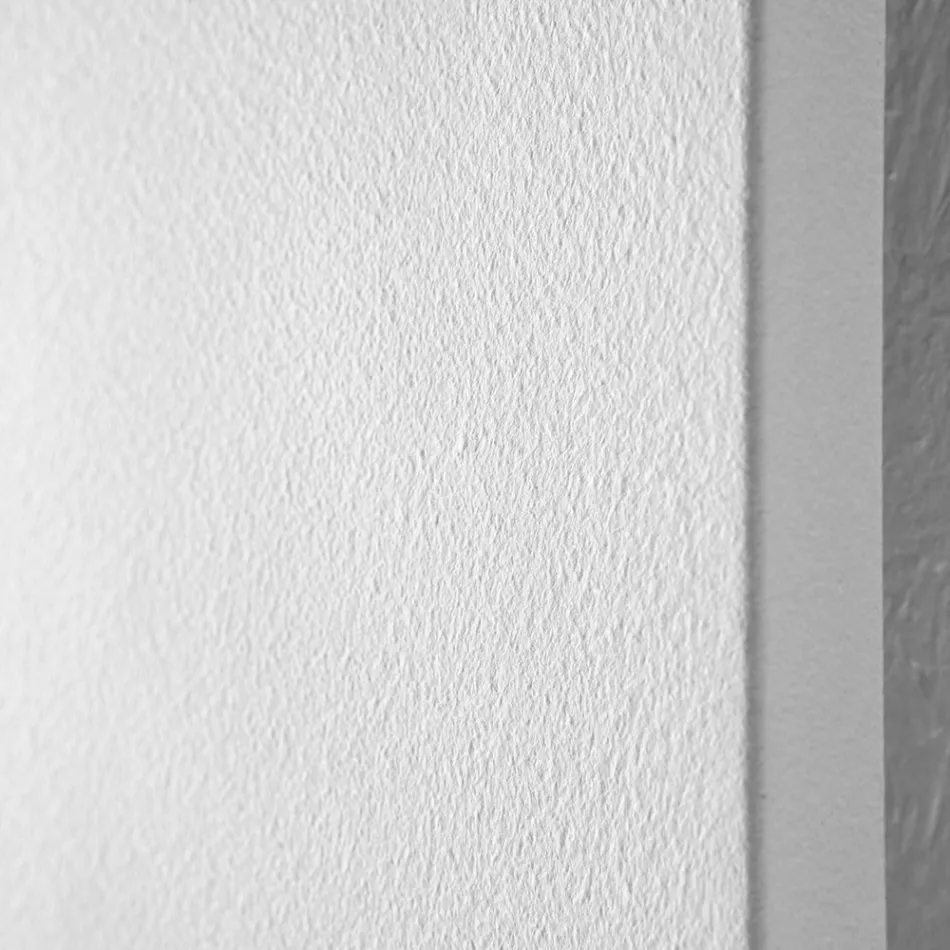 Hybrid Designer Radiator in Smooth Italian Marble Powder - Lines Viadurini