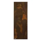 Hybrid radiator with Corten finish in Italian marble powder - Lines Viadurini