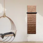 Hybrid radiator up to 1400 Watt in Italian marble powder - Terraa Viadurini