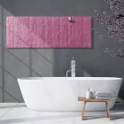 Hybrid radiator up to 1400 Watt in Italian marble powder - Terraa Viadurini