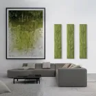 Hybrid radiator in Italian marble powder up to 500 Watt - Naturae Viadurini