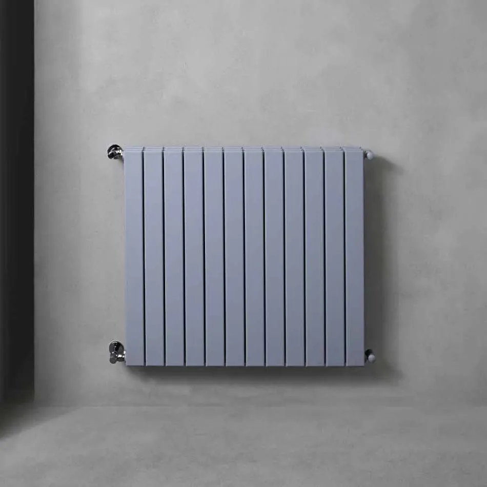 Hydraulic Wall Radiator Design Low Modern Vertical 1824 W - Picchio Viadurini