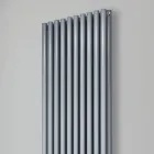 Hydraulic radiator with horizontal collectors and vertical pipes - Colomba Viadurini