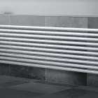Hydraulic Radiator with Double Series of Horizontal Elements Made in Italy - Strega Viadurini