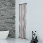 Hydraulic Radiator with Curved Vertical Elements Made in Italy - Ribes Viadurini