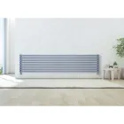 Plumbing Radiator with a Series of Horizontal Elements Made in Italy - Cappello Viadurini