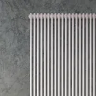 Hydraulic radiator with a series of vertical elements made in Italy - carbon Viadurini
