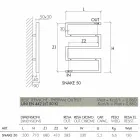 Hydraulic chrome radiator Snake by Scirocco H, modern design Viadurini