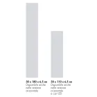 Hydraulic radiator up to 480 Watt in Italian marble powder - Naturae Viadurini