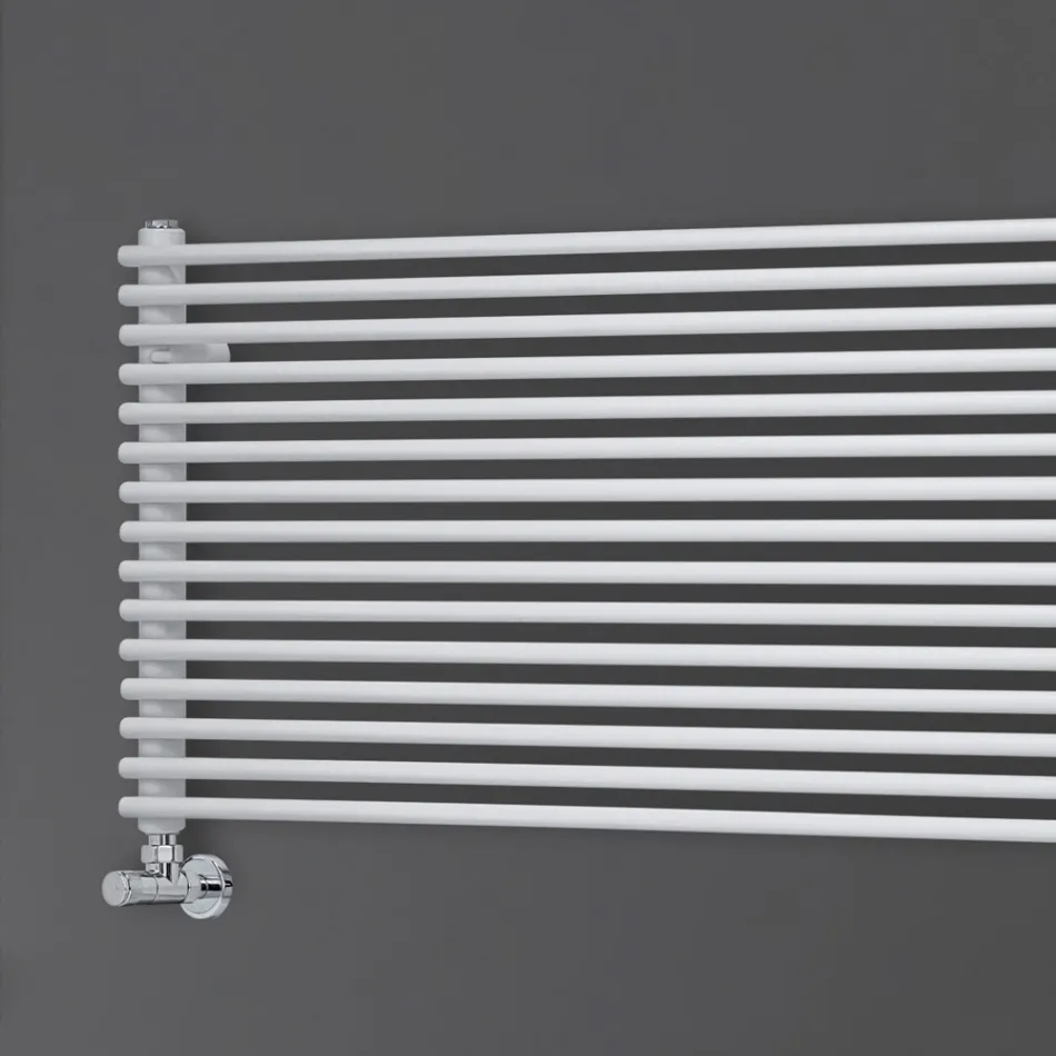 Steel Hydraulic Radiator with Single Section of Made in Italy Elements - Basket Viadurini