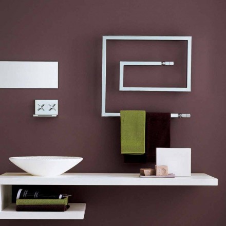 Brushed Stainless Steel Hydraulic Thermowell Snake by Scirocco H Viadurini