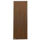 Hydraulic radiator in Italian Marble Powder with Corten effect - Lines Viadurini