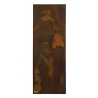 Hydraulic radiator in Italian Marble Powder with Corten effect - Lines Viadurini