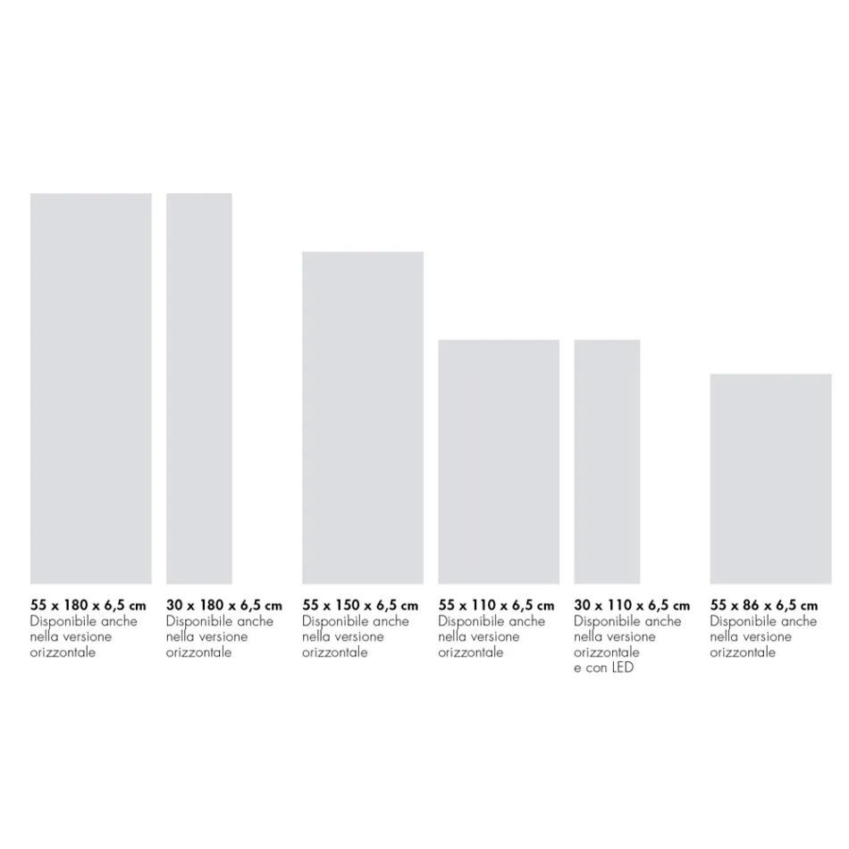 Customizable Hydraulic Radiator in Marble Powder Made in Italy - Lineep Viadurini