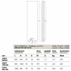 Vertical hydraulic hood, steel cover, Scirocco H Light Viadurini