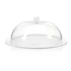 Transparent Plexiglass Round Cake Pan Made in Italy 2 Sizes - Crotone Viadurini