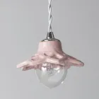 Toscot Apuane terracotta suspension lamp without rosette Made in Tuscany Viadurini