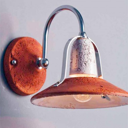 Toscot Asiago applique with arm made in Tuscany Viadurini