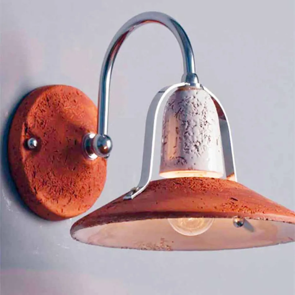 Toscot Asiago applique with arm made in Tuscany Viadurini