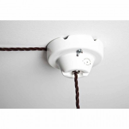 Toscot Battersea large ceiling rose made in Tuscany Viadurini