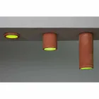 Toscot Carso ceiling lamp large Ø13 x H 31cm made in Tuscany Viadurini