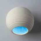 Toscot Newton ceiling lamp / oblique terracotta applique Viadurini