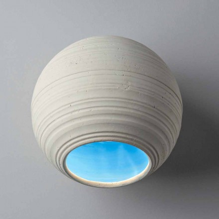 Toscot Newton ceiling lamp / oblique terracotta applique Viadurini