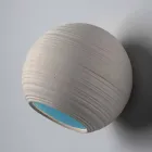 Toscot Newton ceiling lamp / oblique terracotta applique Viadurini