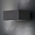 Toscot Smith LED terracotta garden wall light, made in Tuscany Viadurini