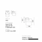 Toscot Swing ceiling / wall lamp made in Tuscany Viadurini