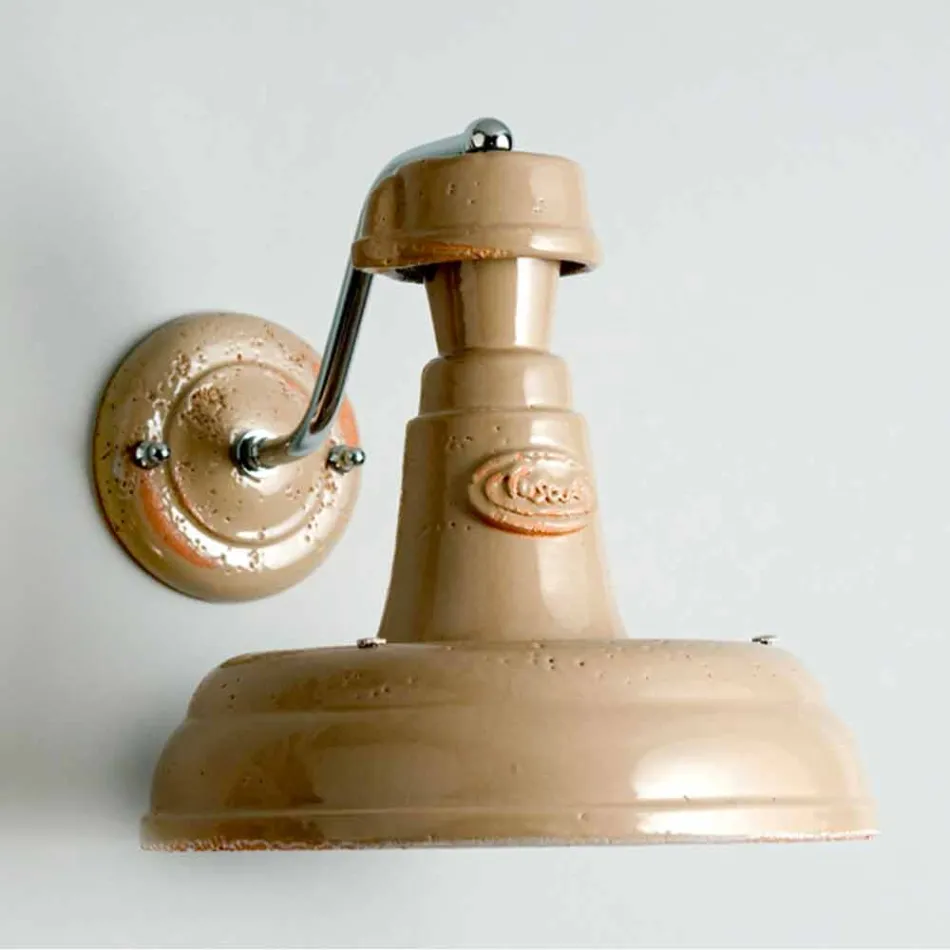 Toscot Torino applique with arm Made in Tuscany Viadurini