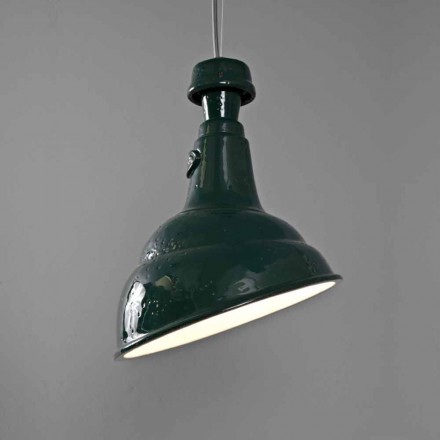 Toscot Torino hanging lamp with oblique plate Viadurini