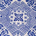 Hand Printed Artistic Tablecloth Unique Piece of Italian Craft - Brands Viadurini