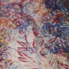 Tablecloth of Italian Art with Hand Printed Cotton One Piece - Brands Viadurini