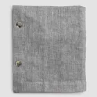 Rectangular Linen Tablecloth with Buttonholes and 10 Buttons, Luxury - Mediterranean Viadurini