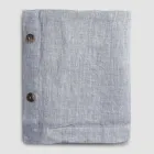 Rectangular Linen Tablecloth with Buttonholes and 10 Buttons, Luxury - Mediterranean Viadurini