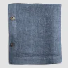 Rectangular Linen Tablecloth with Buttonholes and 10 Buttons, Luxury - Mediterranean Viadurini