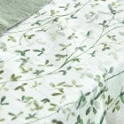 Printed Linen Tablecloth with Delicate Vegetal Fantasy Made in Italy - Velvet Viadurini