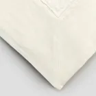 Large Rectangular Heavy White Linen Tablecloth with Framed Edges - Davinci Viadurini