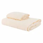 Trio of Bath Towels in Terry Cotton Towel, Face and Guest - Ginestra Viadurini