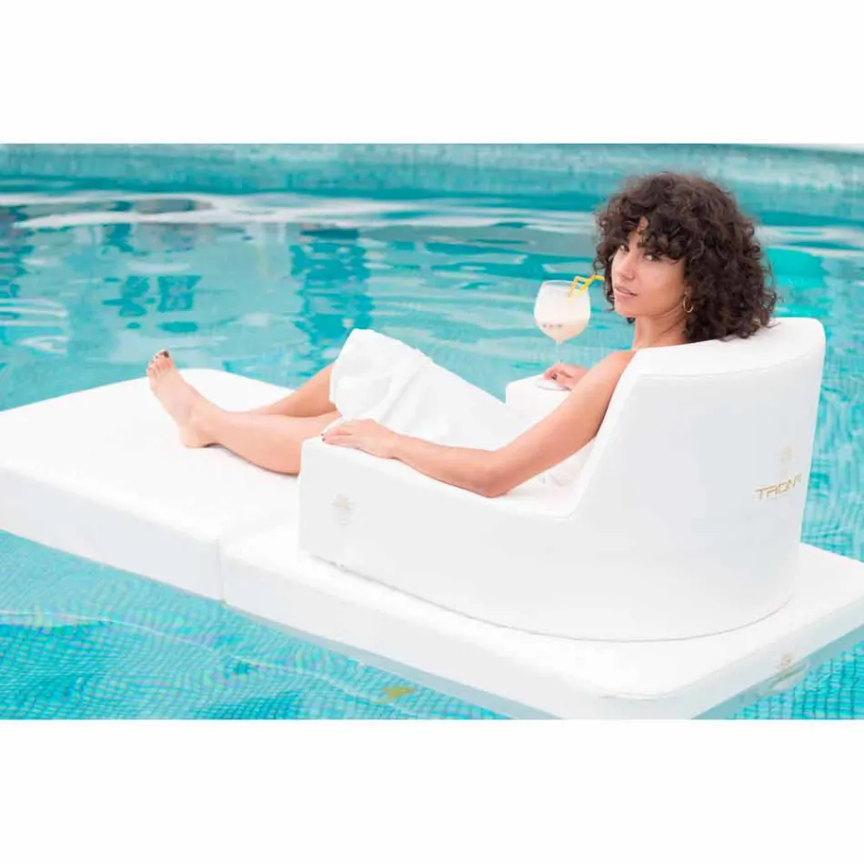 Trona Basic floating armchair for modern pool made in Italy Viadurini