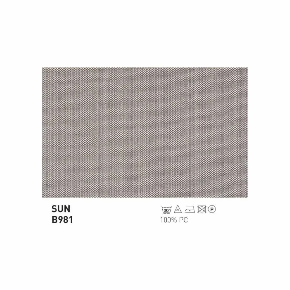 Varaschin Barcode sunlounger with outdoor wheels in teak wood Viadurini