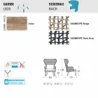 Varaschin Emma padded outdoor armchair of modern design Viadurini