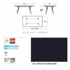 Varaschin Link extending garden table H 65 cm, up to 350 cm Viadurini