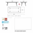 Varaschin Link extending garden table H 65 cm, up to 350 cm Viadurini